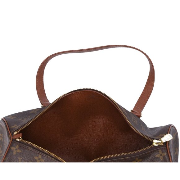 Louis Vuitton Papillon 30 Monogram Handbag M51365 Canvas + Pouch - Picture 8 of 8